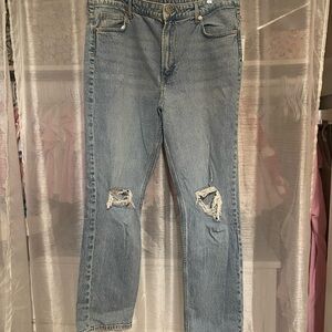 H&M Hight Waist Vintage Straight Jeans